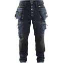 Blaklader 1999 Werkbroek Baggy Denim Stretch Marineblauw/Zwart