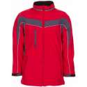 Planam softshell jas Plaline (2700) - Rood | Grijs - S