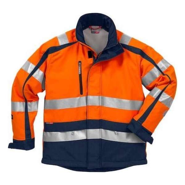 Fristads windstopper 100369 fluororanje/marine