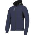 Snickers werkkleding Snickers Zipped hoody donkerblauw maat XXL