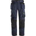 Snickers Workwear Snickers 6251 Stretch Werkbroek Loose Fit AllroundWork Donkerblauw/Zwart