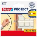 Tesa Protect Beschermblokjes - Wit - 10 x 10 mm