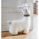 Deurstopper Alpaca wit 30 cm