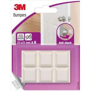 Stootdoppen 3M Bumpers - Schokdempende meubelbuffer  - deurstoppers - muurbeschermers