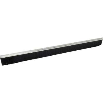 Fixman Aluminium Garagedeur Tochtstrip - Aluminium, Borstelharen 50 mm, 2 x 1067 mm.