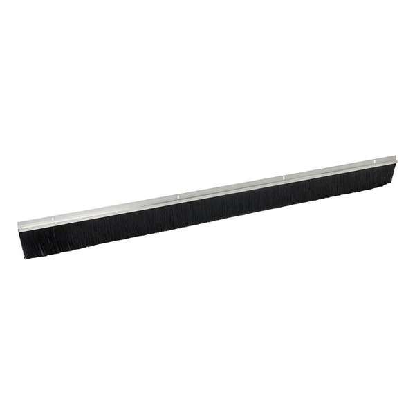 Fixman Aluminium Garagedeur Tochtstrip - Aluminium, Borstelharen 50 mm, 2 x 1067 mm.