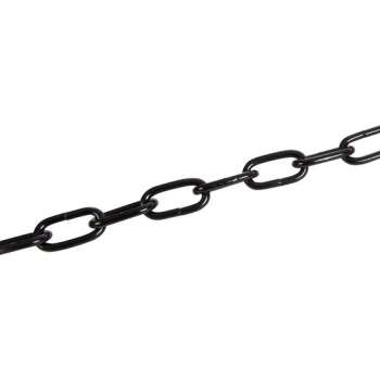 Fixman 772588 Geblauwde ketting - Zwart - 5 mm x 28 mm x 2,5 m