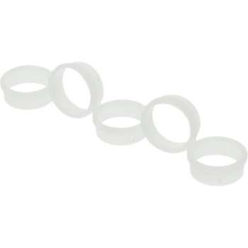 Deurkruklager Nylon - Wit 18Mm - 5 stuks