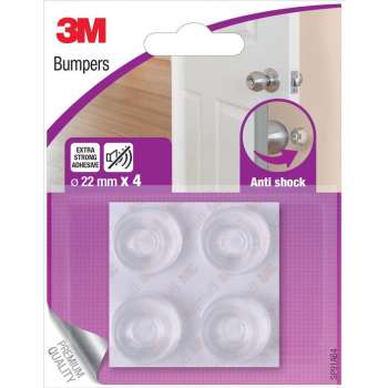 3M Bumpers, Anti shock, 22 mm, blister van 4 stuks