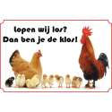 Bord kippen - Lopen wij los? Dan ben je de klos!