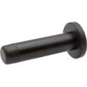 Deurstopper zwart - 70mm - Wandbevestiging