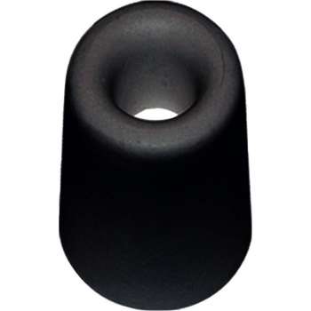 Deurbuffer zwart rubber 75x35mm