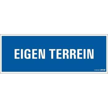 Pickup bord 33x12 cm - Eigen terrein