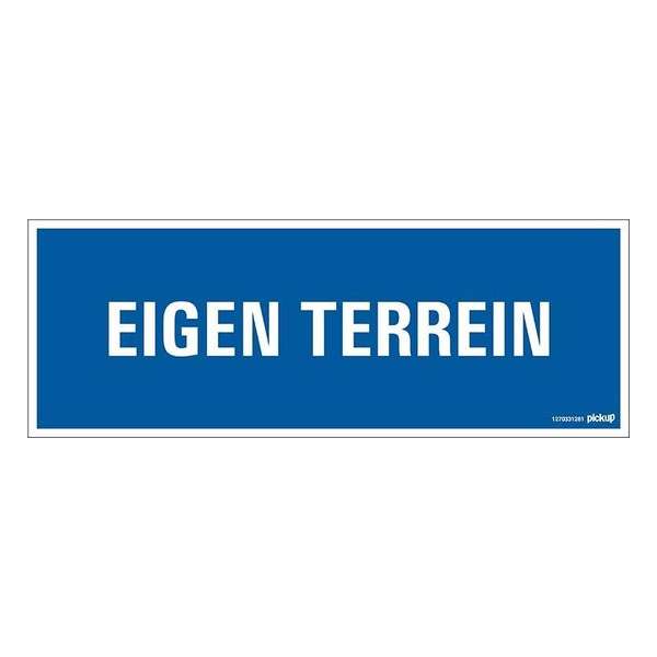 Pickup bord 33x12 cm - Eigen terrein