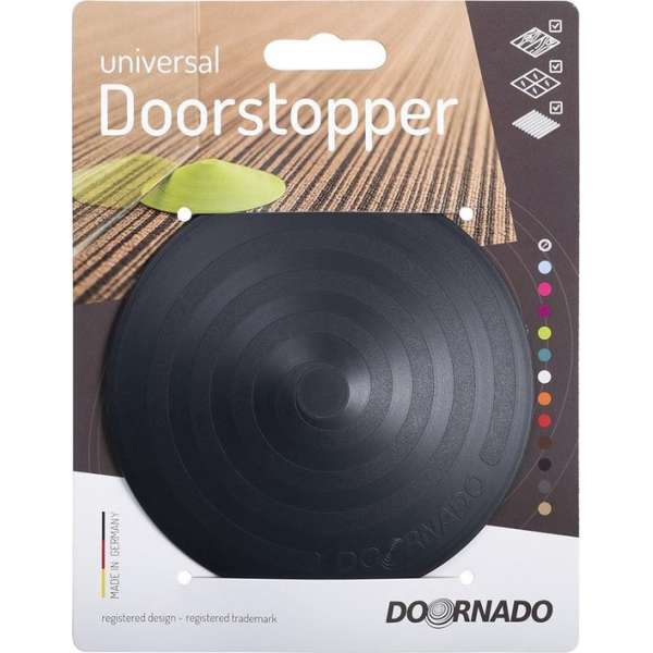 Doornado Deurstopper Graphite - Zwartgrijs