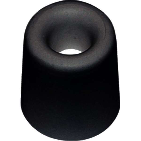 Deurbuffer zwart rubber 25x30mm