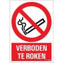 Pickup bord 23x33 cm Combinatie - Verboden te roken