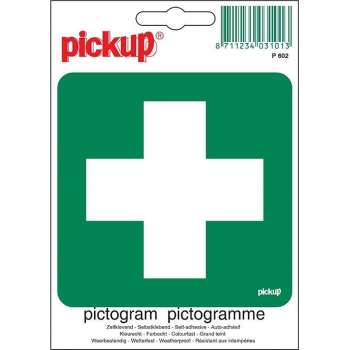 Pick-Up Pictogram EHBO post - 10 x 10 cm