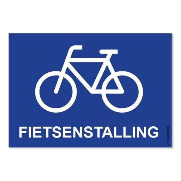 Bordje - Fietsenstalling