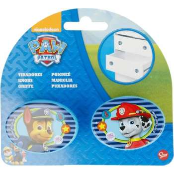 PAW Patrol deurknoppen blauw - PAW Patrol deurknop - Ladeknop - kastknop - 2 deurknoppen PAW Patrol