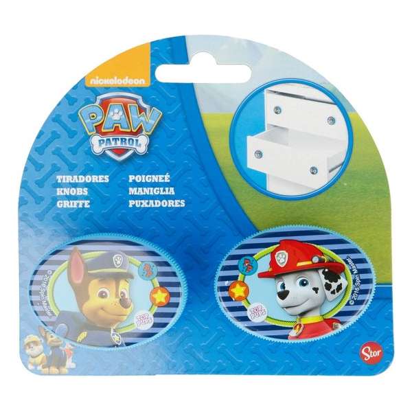 PAW Patrol deurknoppen blauw - PAW Patrol deurknop - Ladeknop - kastknop - 2 deurknoppen PAW Patrol