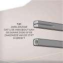 Hoppe krukstift 8x170 dd 110mm snelstift