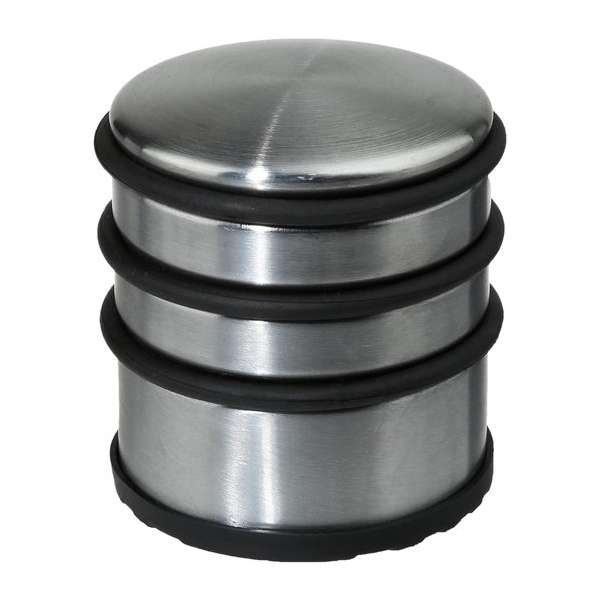 Five® - Deurstop - RVS - Zilver - 2 stuks