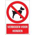 Pickup bord 23x33 cm Combinatie - Verboden voor honden