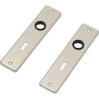 Wovar Deurschild SL56 aluminium kortschild - Per set