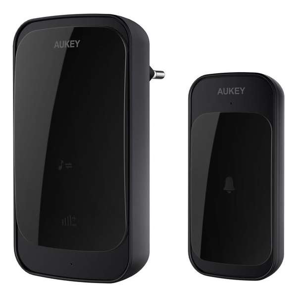 AUKEY WD-TD01 - Draadloze deurbel met 36 melodieën - Zwart