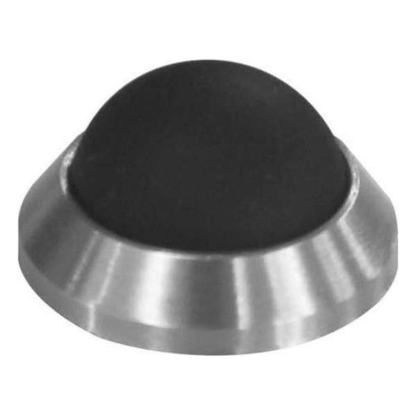 Intersteel Deurstop bol ø20mm wandmontage rvs geborsteld