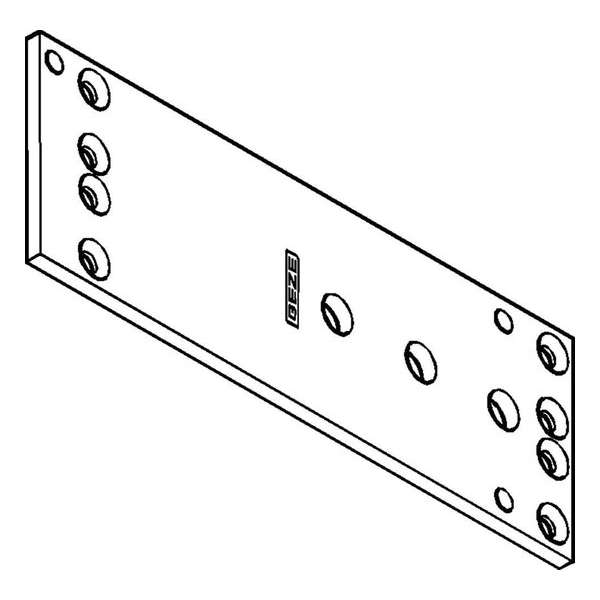 GEZE Deurdranger montageplaat TS2000V