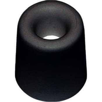 Deurbuffer zwart rubber 35x30mm