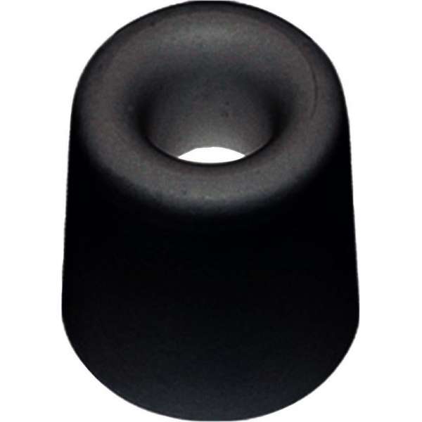 Deurbuffer zwart rubber 35x30mm