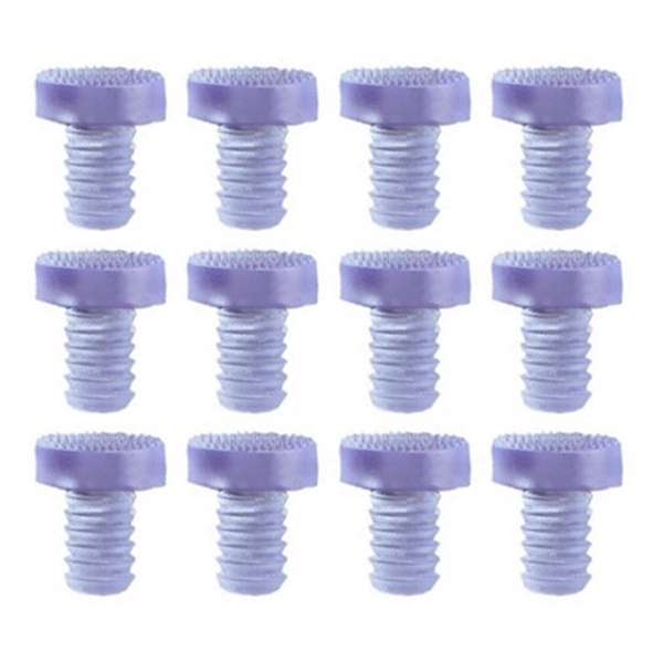 Set van 90 pvc dopjes, buffers, deurdempers (type 3, transparant, 9 mm)