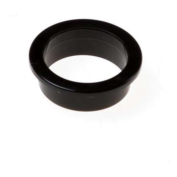 Ami nylon krukring zwart buitenmaat 25mm - binnenmaat 17mm