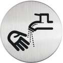 Pictogram|Deurbordje|Handen wassen