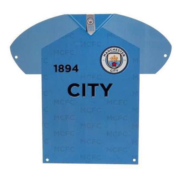 Manchester City Plaat - Shirt sign - Metaal - 1894