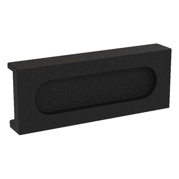 Intersteel Schuifdeurkom voor DIY-schuifdeur Cubo 100x35 mm zwart