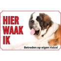 Bord - Hond-Sint-bernard