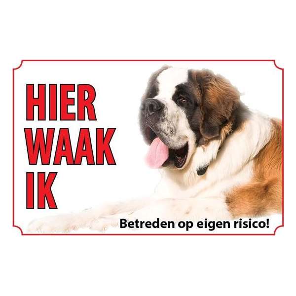 Bord - Hond-Sint-bernard