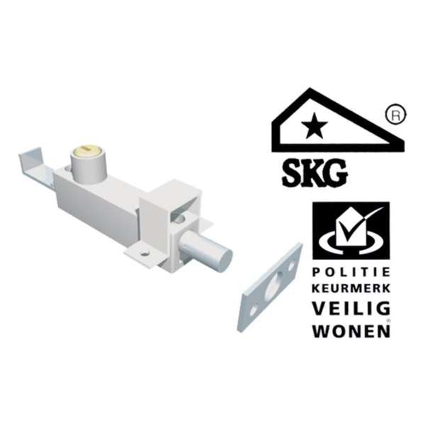 SecuMax Universeel Oplegslot 806 - Zilver