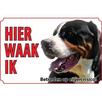 Bord - Hond-Grote-Zwitserse-sennenhond