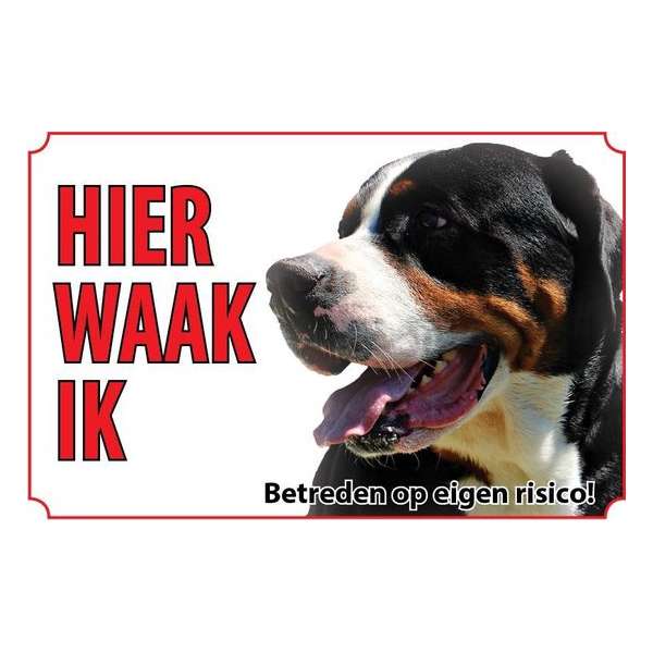 Bord - Hond-Grote-Zwitserse-sennenhond