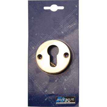 AVENUE slotschild polydo rond Ø 52 mm | MESSING