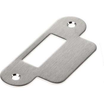 Intersteel Sluitplaat rvs afger.loop korte lip-