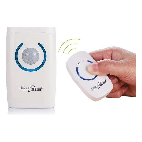 Draadloze Deurbel Wireless Doorbell Greenblue GB110