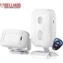 Bellhub - Entreemelder met Beweging Detector + Afstandsbediening - Toegangsmelder - Plug & Play – Winkelbel met Sensor