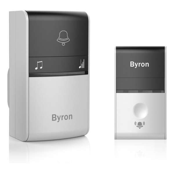 Byron DBY-23412 Draadloze deurbel – plug-in set – Kinetische technologie