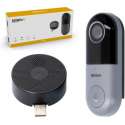 IDINIO EasyFix Video Deurbel met camera en WIFI met ontvanger - Bedraad - HD